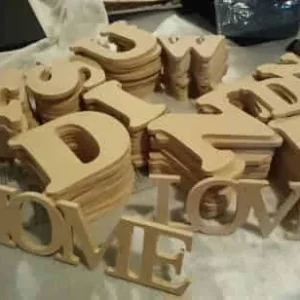 letras en mdf