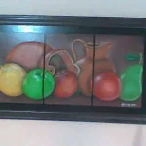 Cuadro tallado en madera