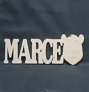 letras en mdf o madera.