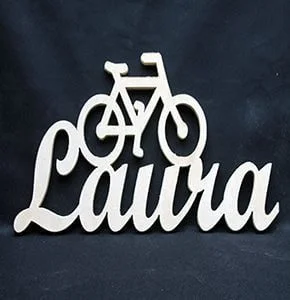 Nombres y letras en mdf, de manera personalizada