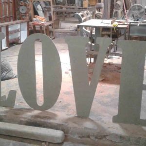 Letras en crudo. rhmdf
