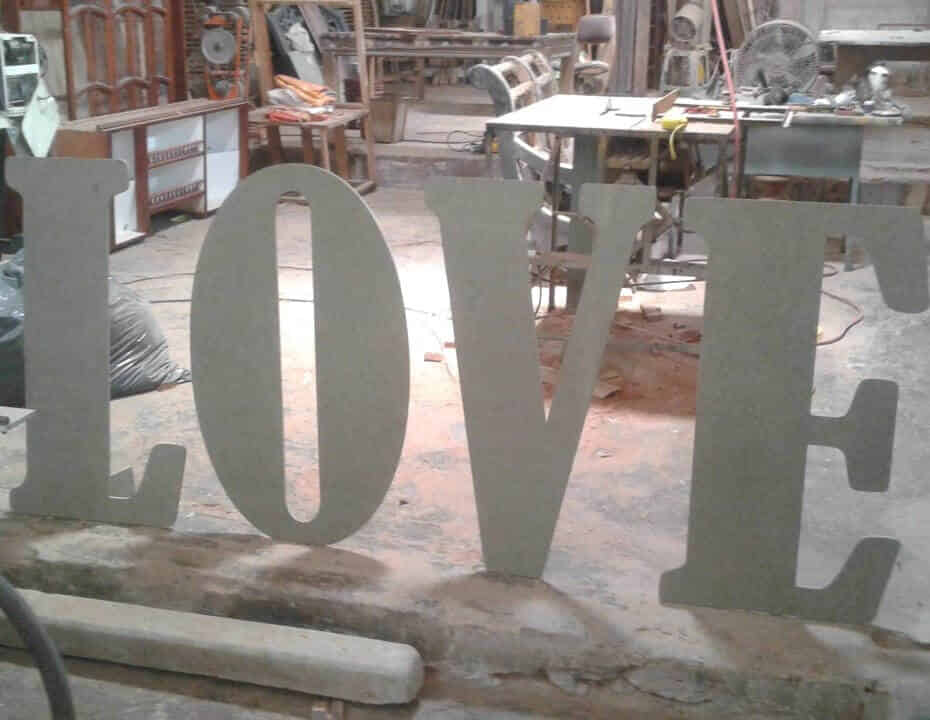Letras en crudo. rhmdf