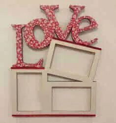 Portaretrato love
