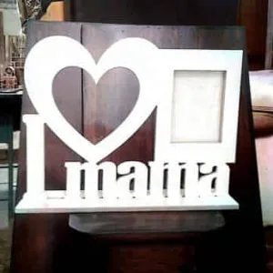 Porta retrato. di?a de la madre. en mdf