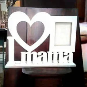 Porta retrato. di?a de la madre. en mdf